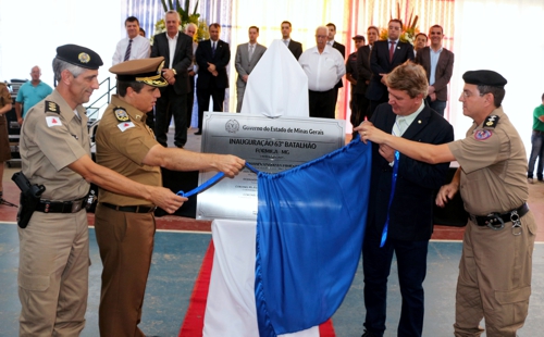 Instalado o 63º Batalhão de Policia Militar na cidade de Formiga Inauguracao 63 BPM Formiga